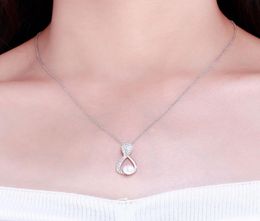 Freshwater Cultured Pearl Pendant Necklace for Women with 925 Sterling Silver Pendant Chain Mothers Day Gifts for Women9571038
