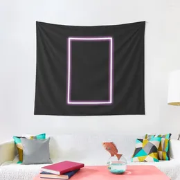 Tapestries Pink Glowing Neon Rectangle Tapestry Room Design Bedroom Decorations Home Decorators