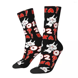 Men's Socks Funny 2024 Baka Slap Cartoon Anime Male Mens Women Autumn Stockings Polyester