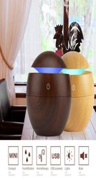 130ml Multifunction USB Aroma Essential Oil Diffuser Ultrasonic Cool Mist Humidifier Air Purifier 7 Colour Change LED Night Light f1468395