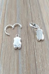 Pendientes Sweet Dolls De Plata Stud Bear Jewellery 925 Sterling Fits European Jewellery Style Gift Andy Jewel 4159035358728438