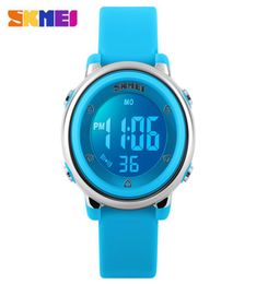 SKMEI New Fashion Sports Children Watches Boy and Girl Waterproof Alarm Watch Kids Back Light Calendar Digital Wristwatches 11002806083