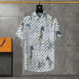 Frühlings- und Sommer Neue Männer und Frauen meistverkaufte Kleidung Modedruck Langarm Kurzarm Kurzarm Casual Sports Loose Shirt Street Hip Hop Trend Kleidung Y97