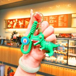 Cute Dinosaur Keychain Keychain Couple Pendant Cartoon Backpack Doll Doll Doll Pendant Doll Car