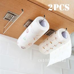Kitchen Storage Towel Rack Holder Bathroom Cabinet Door Hook Organiser Hanging Toilet Paper