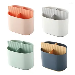 Storage Bottles Kitchen Cutlery Organiser Box Spoon Fork Cage Drain Holder Multifunctional Tableware Shelf Accessories Chopstick Case