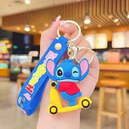 Fashion Cartoon Movie Character Keychain Rubber And Key Ring For Backpack Jewellery Keychain 53011