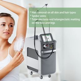 Alexandrite Laser Hair Removal Permanent 1064 Nd Yag 755 Alexandrite Alex Skin Rejuvenation Hair Salon Machine524