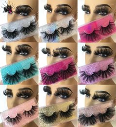 False Eyelashes Thick Mink 30mm Fluffy Fake Lashes In Bulk Vendors Whole Dramatic Full Strip Extension Long 1 Pair3536539