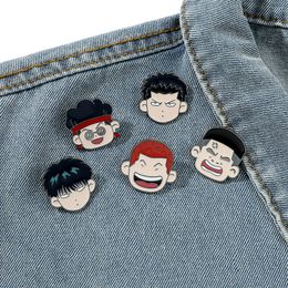 japanese cartoon boys cool enamel pin Cute Anime Movies Games Hard Enamel Pins Collect Metal Cartoon Brooch Backpack Hat Bag Collar Lapel Badges