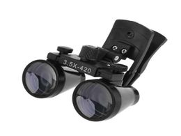 Dental Loupes 25X 35X Binocular Magnifier Dentistry Optical Glass Lens Dentist Clip Loupe T2005218474083