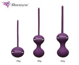 Safe Silicone Smart Ball Vibrator Kegel Ball Ben Wa Vagina Tighten Exercise Machine Sex Toy for Women Vaginal Geisha C190117016440070