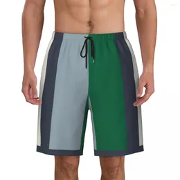 Men's Shorts Man Board Fashion Coloured Stripes K-Kates Cute Hawaii Swim Trunks Luxury S-Spades Sports Oversize Beach Short Pants