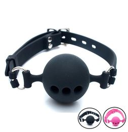 Sweet Magic Silicone Ball Mouth Gag Oral Fetish Slave Restraints BDSM Bondage Roleplay Costumes Accessory Gag Erotic Toys Adult Ga2905253