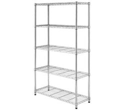 5 Tier 72x36x14 Wire Rack Metal Shelf High Quality Unit Garage Kitchen Storage342m8008797