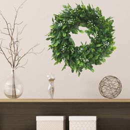 Decorative Flowers 33 Cm Home Decor Holiday Door Wreath Xmas Mori Department Garland Christmas Wall