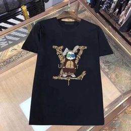 Asian Size M-5xl T-shirt Casual Mms t with Monogrammed Print Short Top for Sale Luxury Hip Hop 007