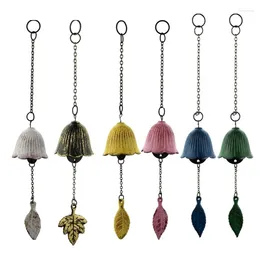 Decorative Figurines Exquisite Japanese Iron Wind Chimes Outdoor Hang Pendants Lucky Temple Bells