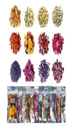 Dried Flowers 12 Pack Natural Dried Flower Kit for Resin Jewelry Soap Making Bath Bombs Candle Making Includes Rosebud Lavend1285807