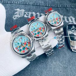 Uhr Uhren aaa lao jias selbe Journal Verbrauchsmotiv konstante Bewegung Vollautomatisch mechanische Paar Uhr Watch Mens und Damen Stahlband Glow Watch