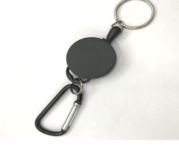 Retractable Keyring Extendable Wire Household Sundries 60cm Keychain Clip Pull Anti Lost ID Card Holder Key Chain 15 N29911857