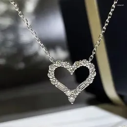 Chains Exquisite Love Necklace Japanese And Korean Short Clavicle Chain Simple High Quality Jewellery Collar Decorative Women