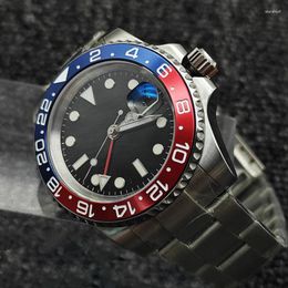 Wristwatches 40MM Man Stainless Steel Automatic Mechanical Watch Strong Luminous Outdoor Four-pin Dial 2024 High Quality Diving Metre