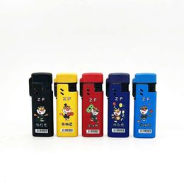 Butane Without Gas Cigar Metal Lighter Windproof Printing Custom Image Refillable OEM Kitchen Scorch Jet Flame Torch Lighters