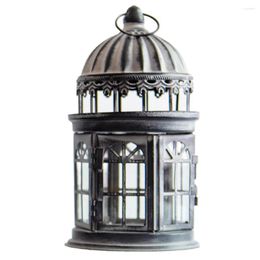 Candle Holders Vintage Style Hanging Lantern Events Home Crafts Indoor Outdoor Tealight Holder Garden Wedding Decoration Party Metal Bar