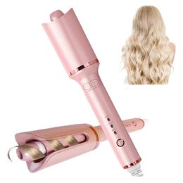 curling hair iron professional nature wave electric portable automatic styler curler 240423