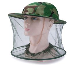 Camouflage Beekeeping Beekeeper Antimosquito Bee Bug Insect Fly Mask Cap Hat with Head Net Mesh Outdoor Fishing Equipment5049337