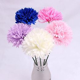 Decorative Flowers 10pcs Simulation Soap Flower Head Vase Valentine's Mother's Day Gift Holding Wrapping Materials Wedding Party Decoration