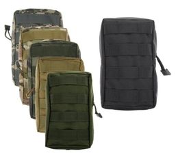 Waist Bags 600D Utility Sports Molle Pouch Tactical Vest Bag For Outdoor Hunting Pack Equipment Cam3561209