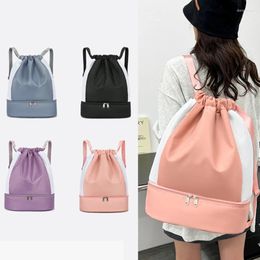 Outdoor Bags Women Men Soccer Football Fitness Storage Ball Training Drawstring Sports Hiking Climbing Swimming Backpack