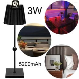 Table Lamps Minimalist Atmosphere Light Last Up 16H Modern Bedside USB Charging Wireless Night Lamp Dimmable For Home Bedroom