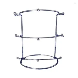 Jewelry Pouches 3-Layer Bride Display Stand Headband Support Rack For Wedding Drop