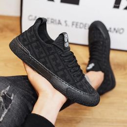 Casual Shoes 2024 Summer Men's Breathable Mesh Men Sneakers Fashion Basic Lace Up Flat Soft Comfortable Male Loafers