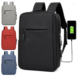 Backpack 2024 For Men's Computer Business Leisure Bag Splash Proof Oxford Cloth Student Backpacks Women Bags