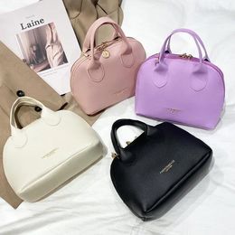 Shoulder Bags Fashion Women Luxury Shell Ladies Handbag Large Capacity Crossbody Vintage PU Leather Totes