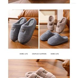 Slippers Keep Your Feet Warm With Oversized Winter Men's For Indoor And Household Use