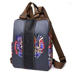 School Bags 4 Patterns Anti Theft Women Backpack Durable Fabric Oxford Bag Pretty Style Girls Female Travel