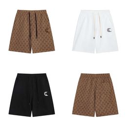 Men's Shorts Luxury shorts mens designer drawstring shorts jacquard fabric full letter print mens designer casual running jogging casual Party shorts swim shorts