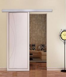 Sliding Barn Door Hardware 66ft Aluminium Alloy Modern Style for Interior Closet Doors1060946