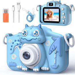 Upgraded Children Boys Girls P High Definition Selfie Digital Camera Toy Gift 20MP 21x Zoom Black