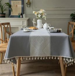 Nordic Bohemian Printing Rectangular Tablecloths Decoration Cloth Dining Tables Cover 240428