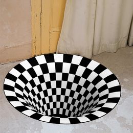 houndstooth vision Bathroom carpet Bathtub2024 new fashion sector Good water absorption