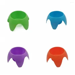 Tea Trays Plastic Cup Holder Colorful Portable Stable Drink Tumbler Durable Party Accesseries Beach