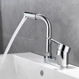 Bathroom Sink Faucets 1pc Washbasin Faucet Cold Water Basin Tap Plate Double Rotating Pipe Zinc Alloy Fixture