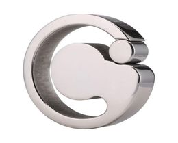 New 304 Stainless Steel Ball Stretcher Pendant Bondage Cock Ring Groove Design Scrotum RingsMetal Penis Ring Sex Toys For Men Y189851439