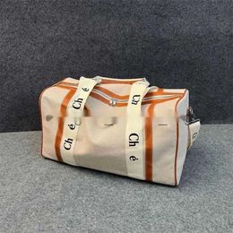 Chlor Bag 2024 New Designer Duffel Bags Chl Brand Reisetaschekeepall Bagdesigner Duffle Bag for Women Men Duffel Bag Canvas Sport Gym Ba 7599
